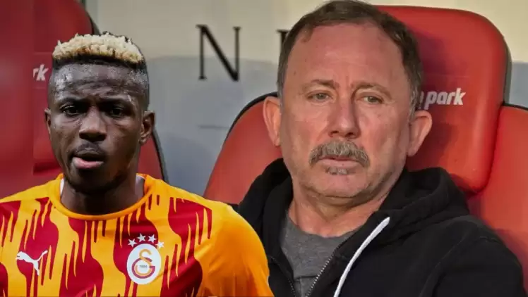 Sergen Yalçın'dan Victor Osimhen itirafı!