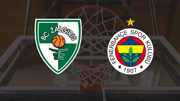 CANLI| Zalgiris- Fenerbahçe Beko maçını canlı izle (Maç linki)