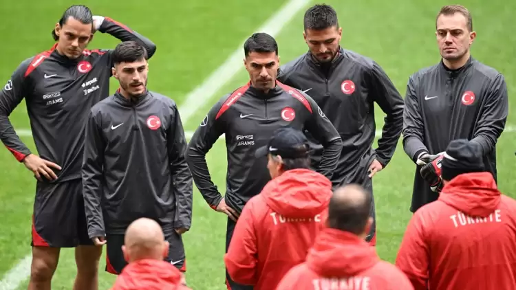 A Milli Futbol Takımı, Karadağ maçının hazırlıklarını tamamladı