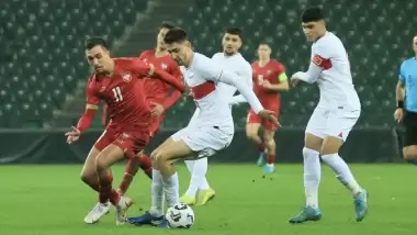 Ümit Milli Futbol Takım'dan kötü prova!
