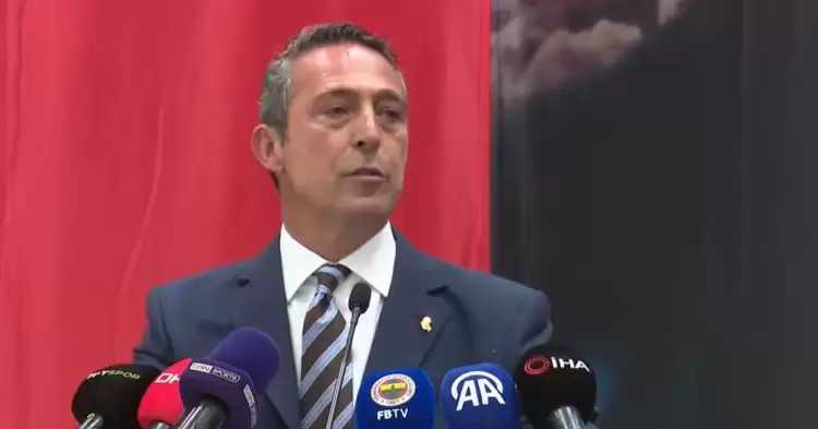 Fenerbahçe Kulübü Başkanı Ali Koç: "Söyleyeceğim şeyler çok birikti"