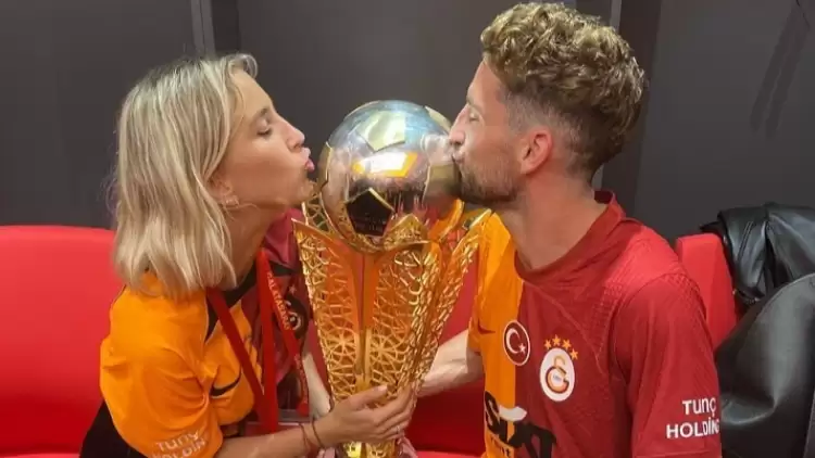 Sözleşmesi sezon sonunda bitecek olan Mertens'in geleceği hakkında eşinden açıklama! 