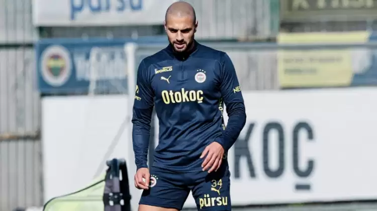 Fenerbahçe'de Sofyan Amrabat, idmanda yer almadı! Slavia Prag maçında...