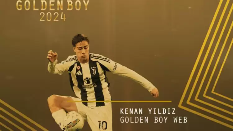 Kenan Yıldız, 2024 yılı Golden Boy Web ödülünün sahibi oldu!