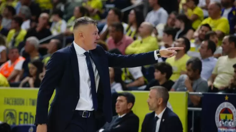 Sarunas Jasikevicius: "Savunma tarafında zorlu bir maç olacak"