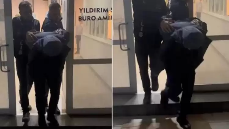 Polise "Maç bitince gözaltına alın" diye yalvardı