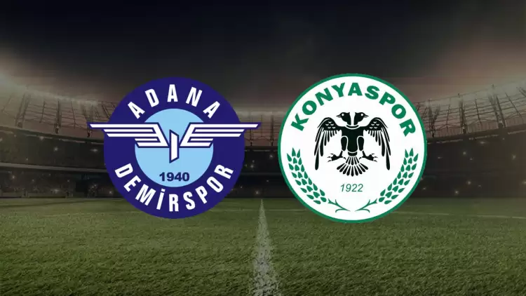 CANLI| Adana Demirspor - Konyaspor maçını canlı izle (Maç Linki)