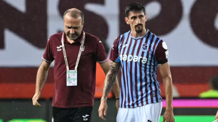 Trabzonspor'da Stefan Savic, tedavi için İspanya'ya gitti