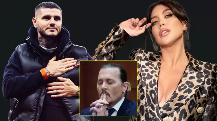 Mauro Icardi'den Wanda Nara'ya Johnny Depp göndermesi