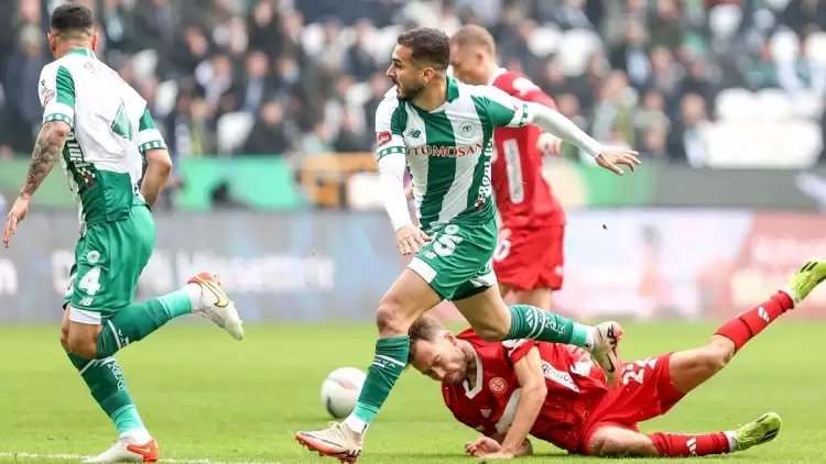 (ÖZET) Konyaspor - Antalyaspor Maç Sonucu: 1-1