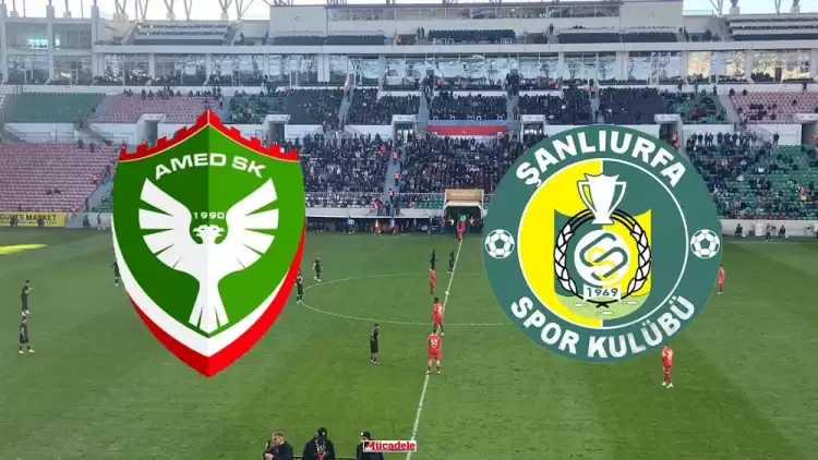 Amedspor- Şanlıurfaspor maçı ne zaman, hangi kanalda?