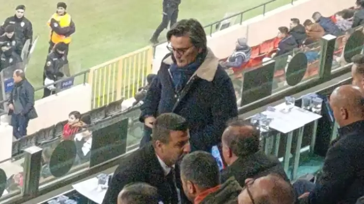 Milli Takım Teknik Direktörü Vincenzo Montella maç ziyaretlerine devam ediyor!