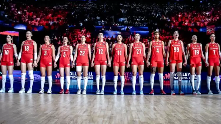 A Milli Kadın Voleybol Takımı'nın 2025 Milletler Ligi'ndeki grupları belli oldu