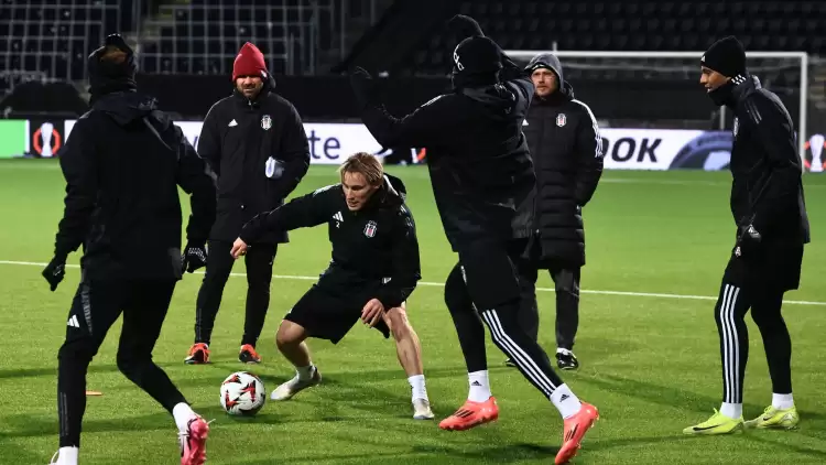 Beşiktaş, Bodo/Glimt maçı hazırlıklarını tamamladı