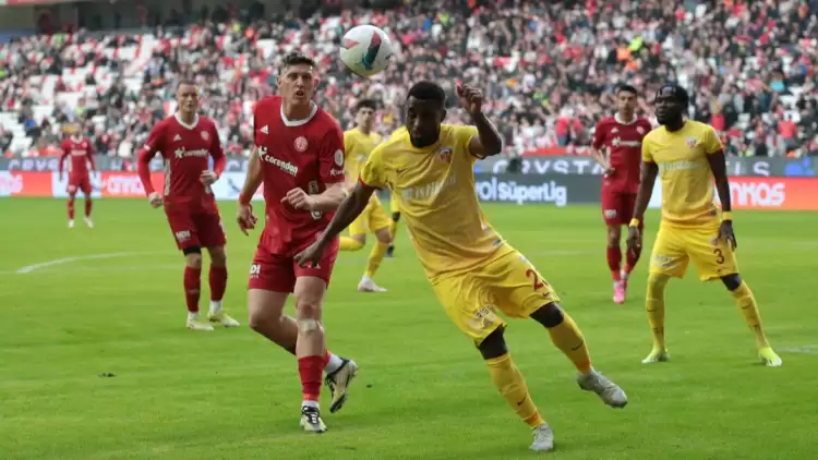 (ÖZET) Onvo Antalyaspor - Bellona Kayserispor Maç Sonucu: 2-0