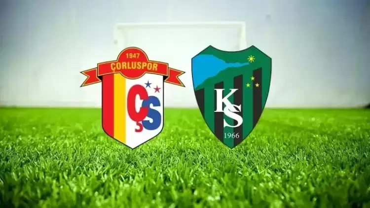 CANLI| Çorluspor - Kocaelispor maçını canlı izle (Maç Linki)