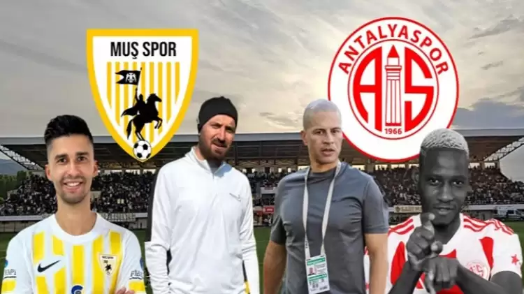 CANLI| Muşspor - Antalyaspor maçını canlı izle (Maç Linki)