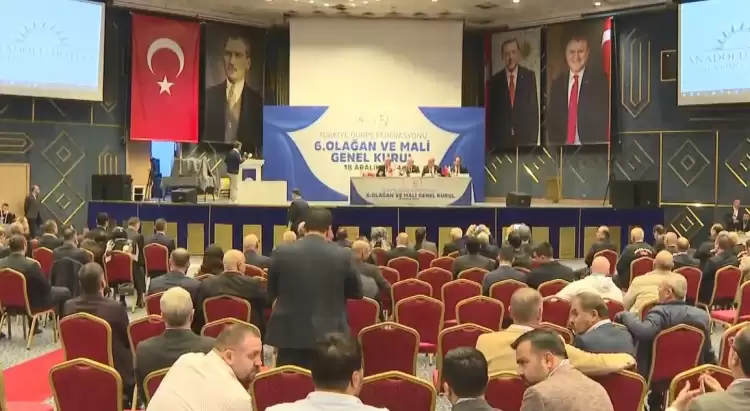 Türkiye Güreş Federasyonu Olağan Genel Kurulu'nda başkanlığa Taha Akgül seçildi