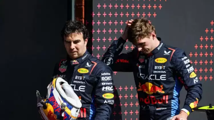 Red Bull'da ayrılık! Max Verstappen'in takım arkadaşı Sergio Perez...