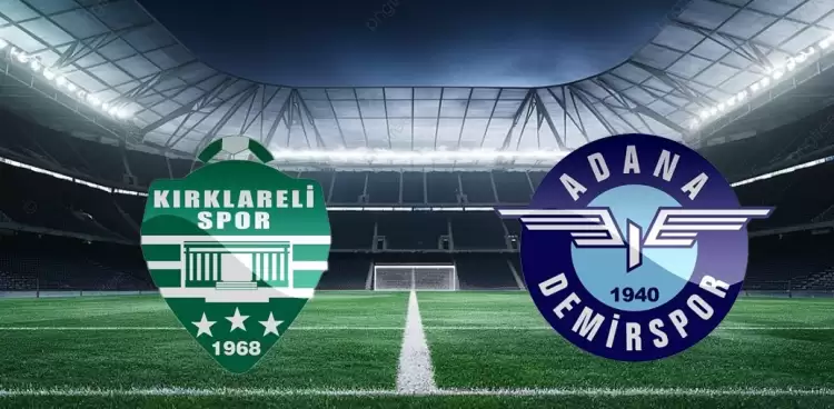 CANLI | Kırklarelispor - Adana Demirspor maçını canlı izle (Maç Linki)