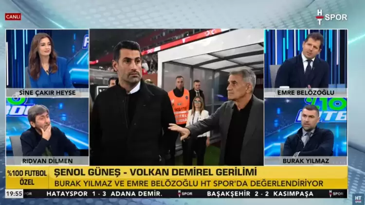 Rıdvan Dilmen, Burak Yılmaz ve Emre Belözoğlu, Şenol Güneş-Volkan Demirel olayına değindi