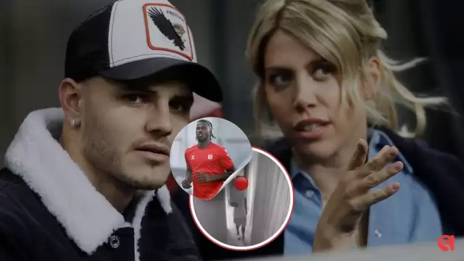 Icardi, Wanda Nara'nın aldatma görüntülerini paylaştı! Sivaslı Balde...