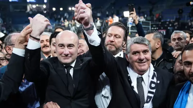 Beşiktaş'ta başkan adayları Hüseyin Yücel ve Serdal Adalı'dan "birlik" mesajı