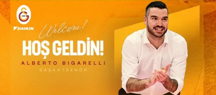 Galatasaray Daikin, Alberto Bigarelli ile anlaştı