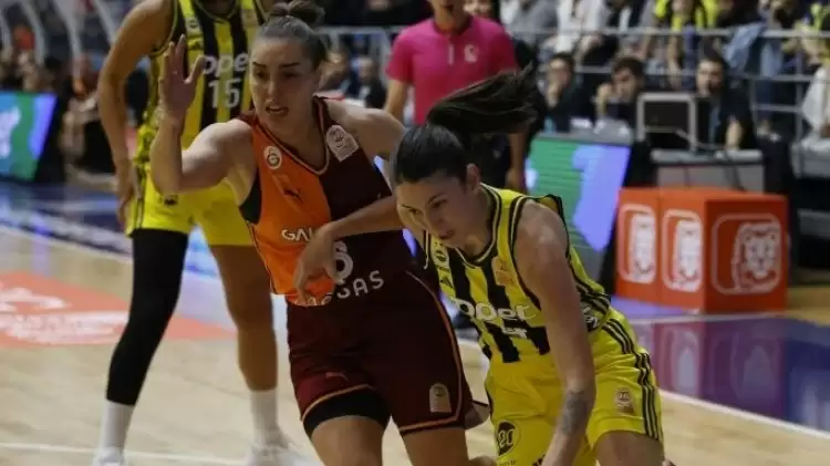 Kadınlar Basketbol Süper Ligi'nde dev derbi! Galatasaray - Feerbahçe...