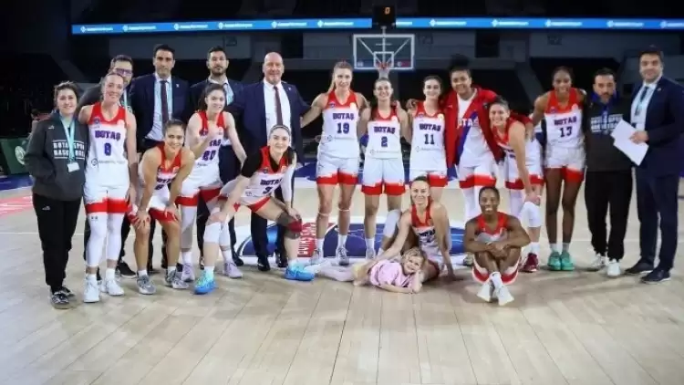 BOTAŞ'tan Bodrum Basketbol'a 27 sayı fark