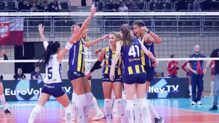 Fenerbahçe Medicana, Şampiyonlar Ligi'nde çeyrek finalde!