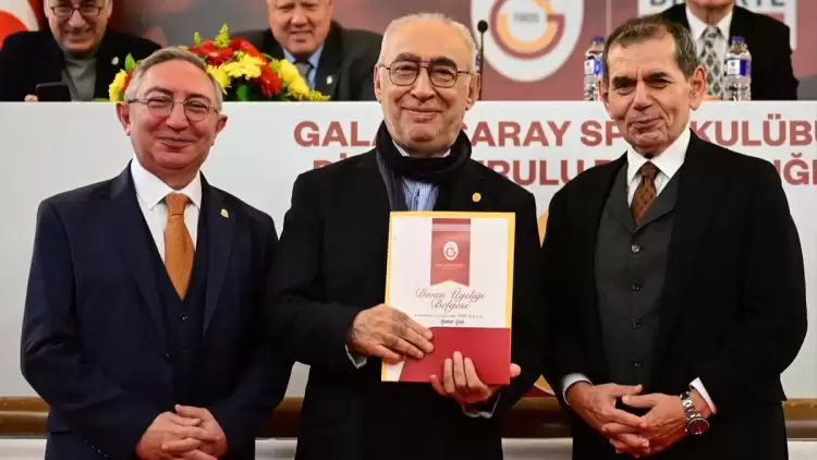 Şener Şen, Galatasaray Divan Kurulu'nda! Beratını Dursun Özbek'ten aldı