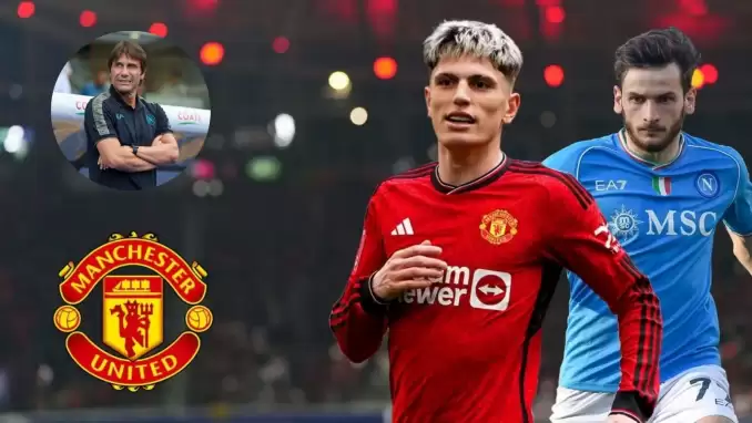 Napoli'de Kvaratskhelia'nın yerine Garnacho sesleri! Dev teklif...