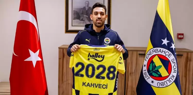 Fenerbahçe ile sözleşmesini 3 yıl uzatan İrfan Can Kahveci'nin yeni maaşı belli oldu