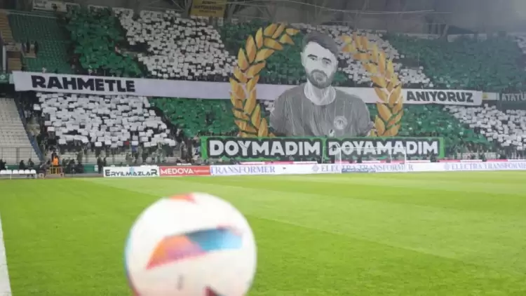 Konyaspor - Fenerbahçe maçında Ahmet Çalık unutulmadı!