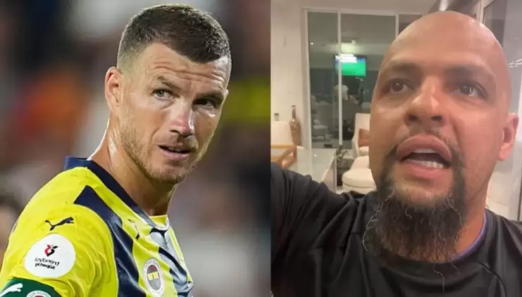 Felipe Melo'dan Dzeko paylaşımı: "VAR yok mu?"