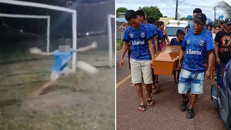 VİDEO İZLE - Penaltı kurtarışı, genç futbolcunun hayatına mal oldu