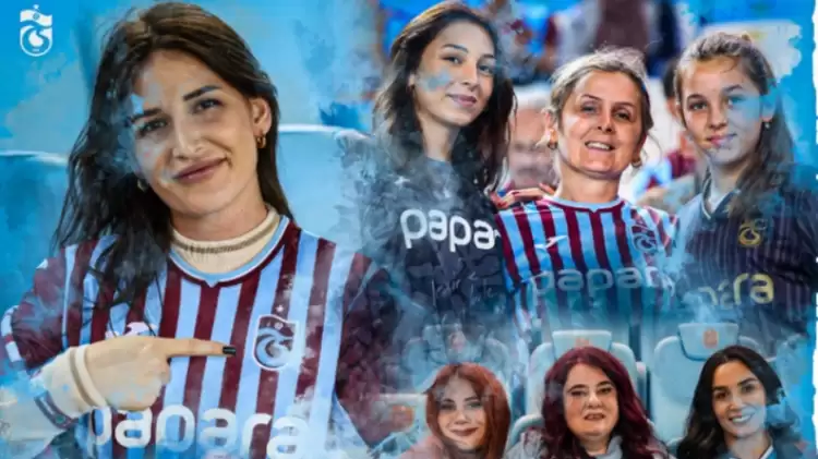 Trabzonspor'dan kadın taraftarlara büyük indirim!