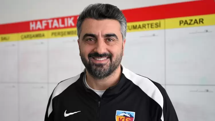 Kayserispor'da Sinan Kaloğlu'dan "kenetlenme" çağrısı