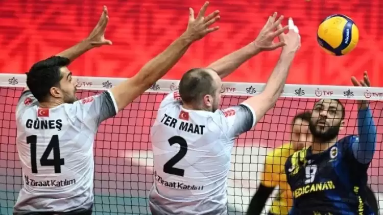 (ÖZET) Ziraat Bankkart, Fenerbahçe Medicana'ya set vermedi Maç Sonucu: 3-0