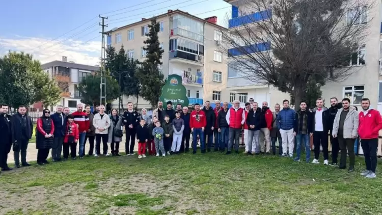 Trafik kazasında ölen Samsunspor taraftarı anıldı