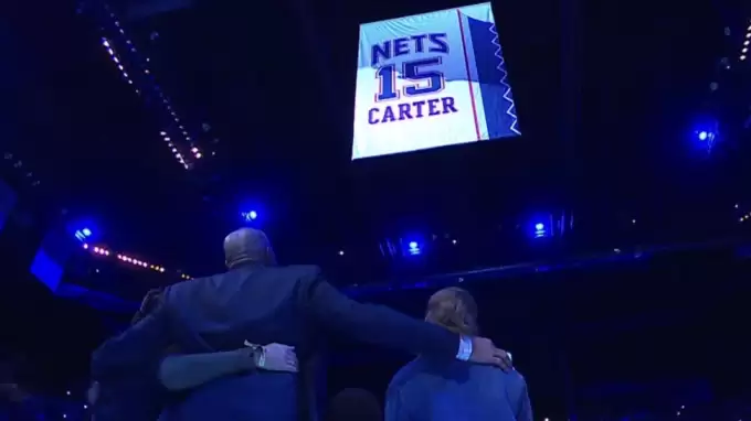 Vince Carter'ın forması ikinci kez emekli edildi