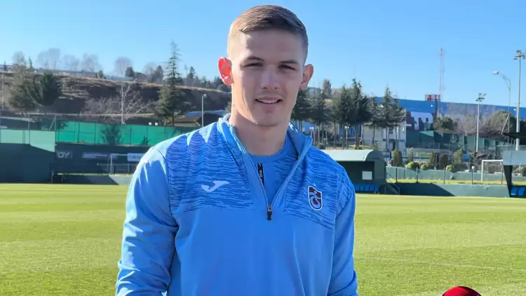 Trabzonspor'un yeni transferi Danylo Sikan: "Takım için elimden geleni yapacağım"