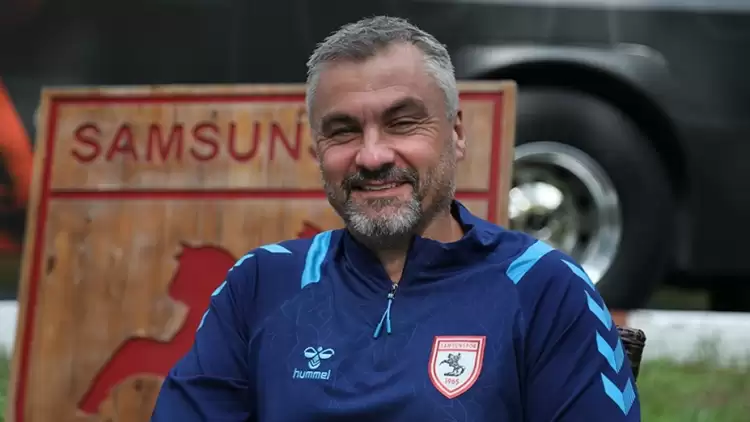 Samsunspor'da Thomas Reis, Süper lig hedeflerini açıkladı