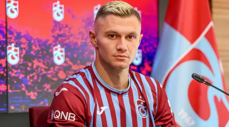 Trabzonspor, Oleksandr Zubkov'u KAP'a bildirdi! İşte futbolcunun maliyeti