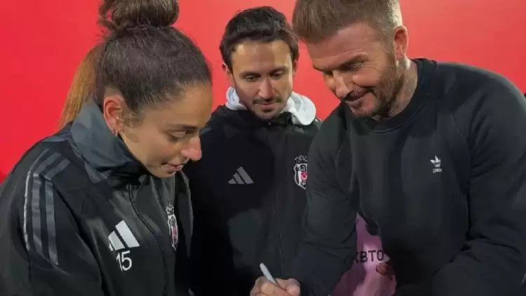 David Beckham, Beşiktaş Kadın Futbol Takımı ile buluştu!