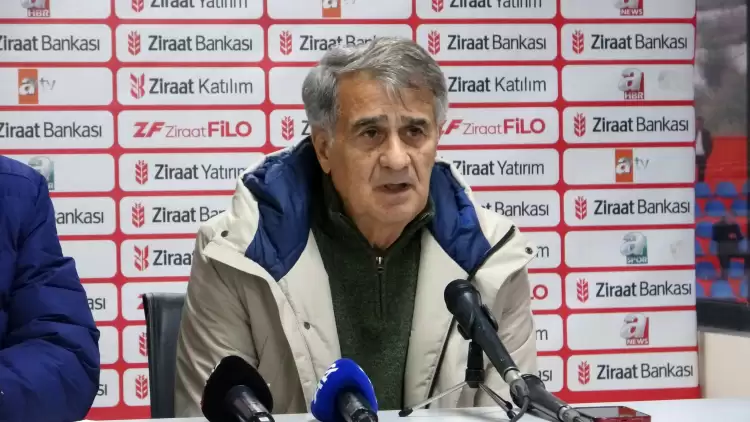 Şenol Güneş: Kazanmak için geldik, 2 puan bıraktık''