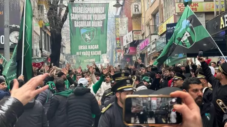 Kocaelispor taraftarı, Amed maçı öncesi toplandı