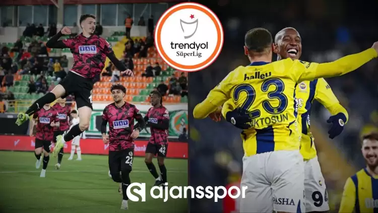 Alanyaspor - Fenerbahçe maçının canlı yayın bilgisi ve maç linki