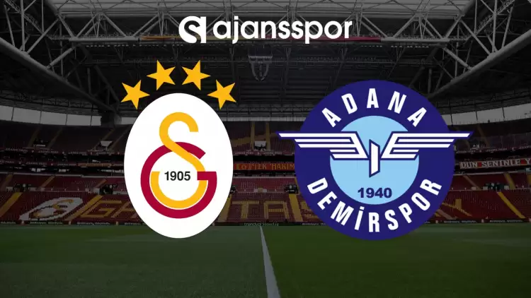 CANLI| Galatasaray-Adana Demirspor maçını canlı izle (Maç Linki)